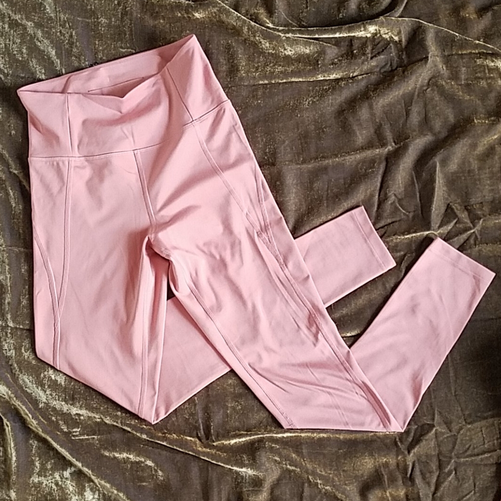 Girlfriend collective leggings, dusty rose